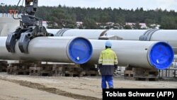 «Հյուսիսային հոսք-2» գազատարի շինարարությունը Գերմանիայի տարածքում, մարտ, 2019թ.