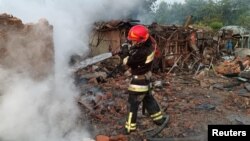 Ілюстраційне фото. Наслідки російського удару на Чернігівщині, червень 2025 року