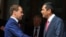 Переговоры премьер-министров России и Кыргызстана, Москва, 24 июля 2012 года.