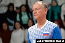 Секретар Радбезу РФ Микола Патрушев, з візитом якого в Аргентину тепер пов'язано стільки питань, любить грати в волейбол