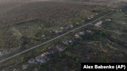 Зруйновані під час боїв будинки у Кліщіївці, Донецька область, Україна, 24 вересня 2023 року