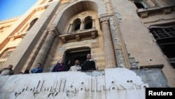 موزه هنر اسلامی روبه‌روی مرکز پلیس نیز از آسیب در امان نمانده است