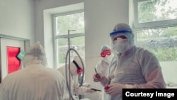 Медики Иссык-Кульской области, архивное фото.