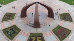 Майдони Ғалаба дар Бишкек. Рӯзи 9 майи соли 2020