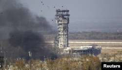 Донецький аеропорт після обстрілів