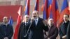 И. о. премьер-министра Армении Никол Пашинян выступает на митинге в Апаране, 21 ноября 2018 г.
