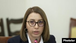 Արտաքին հետախուզության ծառայության պետ Քրիստիննե Գրիգորյան, Երևան, 15-ը սեպտեմբերի 2025թ.