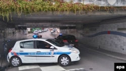 Поліція поблизу місця нападу