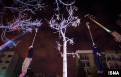 اعدام دو متهم به زورگیری در تهران، ۱ بهمن ۹۱.