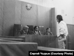 Суд над мастаком Пушкіным за пэрформанс на 25 сакавіка 1989 году