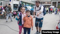 Германиядагы качкындардын балдары