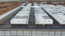 Контейнерный лагерь в Ташкентской области. Фото с сайта Министерства строительства Узбекистана.