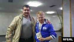 Юхим Брантман та Олександр Кікін. Київ, 27 вересня 2016 р