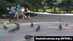 Пацієнти лікарні «Укрзалізниці», Харків, 25 липня 2012 року (фото О.Овчинникова)