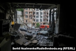 Зруйнований будинок у Києві, 21 липня 2025 року