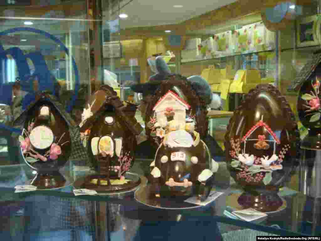 Италия. Шоколадные конфеты на Пасху