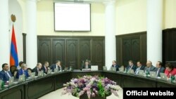 Заседание правительства Армении