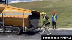 Бишкек–Ош жолун оңдоо иштери. Август, 2025-жыл. 