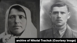 Розкуркулені Емілія та Михайло Молотаї із Ружичної. Хмельницька область