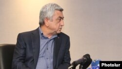 Экс-президент Армении Серж Саргсян (архив)