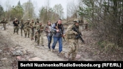 Навчання 130-го батальйону територіальної оборони Солом'янського району Києва