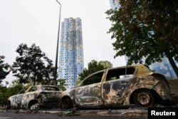 نمایی از یک ساختمان معروف مربوط به اقشار کم‌درآمد در حومه پاریس، جایی که «نائل» در آن کشته شد و کانون اعتراضات اخیر فرانسه