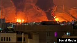 Сӯхтор дар анбори нафти Шаҳрон, Теҳрон