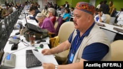 Krym tatarlarynyň aktiwisti Nadir Bekirow 