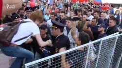 Уфада пенсия яшен арттыруга каршы меңнәрчә кеше чыкты