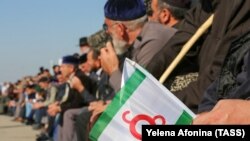 Дозаш хийцоран хьокъехь бинчу бертана дуьхьал хIоттина барам. Магас, 2018 шеран гIадужу-бутт