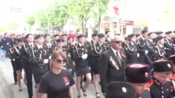 Акмәчеттә 1 май бәйрәмендә хәрби киемнәр күп булды