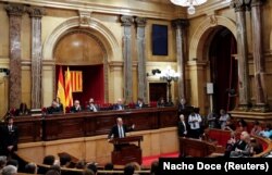 نشست فوق‌العاده پارلمان کاتالونیا در ژانویه ۲۰۲۰