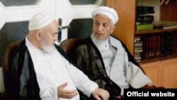 آيت الله حسينعلی منتظری و آيت الله يوسف صانعی