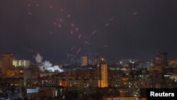 Збиття російських безпілотників над Києвом, лютий 2025 року