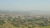 Nagorno-Karabakh - A panoramic view of Stepanakert, 8Jul2011.