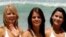Australia -- Bikini-clad girls on Bondi Beach Sydney, 09dec2004