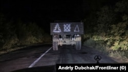 Техніка ЗС РФ їде дорогою в Курській області. Росія, серпень 2024 року