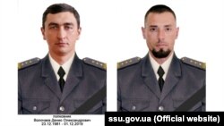 Загиблі на Донбасі у війні з Росією полковники СБУ Денис Волочаєв і Дмитро Каплунов, які були бійцями спецпідрозділу Центру спеціальних операцій Служби безпеки України