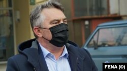 Zeljko Komsic accused Moscow of a "twisted threat."