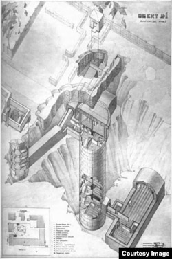 Ілюстрацыя з кнігі «Сакрэтныя савецкія бункеры»