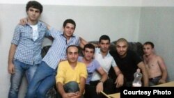 Активисты АНК, задержанные в связи с инцидентом возле «Лебединого озера» в Ереване 9 августа 2011 г.