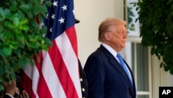 Дональд Трамп на падпісаньні дакумэнтаў паміж Азэрбайджанам і Армэніяй, 8 жніўня 2025