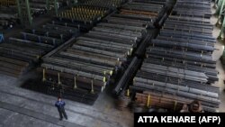 تصویری از کارخانه فولاد آلیاژی ایران در یزد