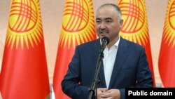 Жогорку Кеңештин төрагасы Нурланбек Шакиев.