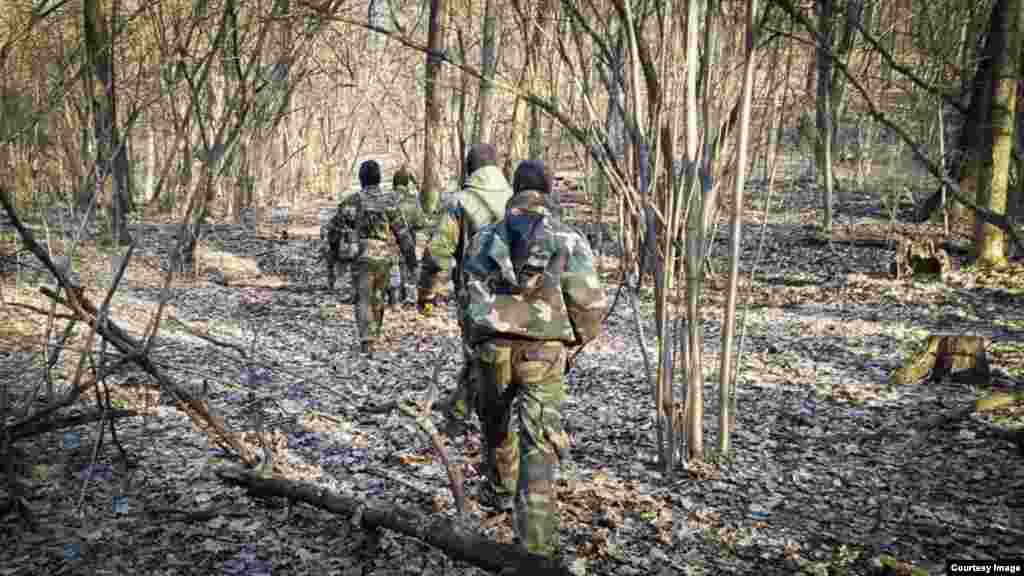 &laquo;Qırım&raquo; batalyonınıñ askerleri