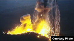 Հայկական կողմի պնդմամբ՝ Ադրբեջանը սպիտակ ֆոսֆոր պարունակող զինատեսակ է կիրառել Լեռնային Ղարաբաղի անտառներում, 1-ը նոյեմբերի, 2020 