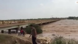 سیل در حميد آباد