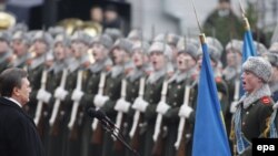 Ուկրաինայի նորընտիր նախագահ Վիկտոր Յանուկովիչի երդմնակալության արարողությանը, Կիեւ,25-ը փետրվարի, 2010թ. 