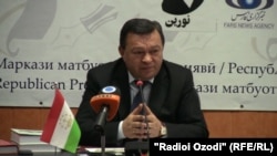 Farhod Rahimi, president of Tajikistan's Academy of Sciences (file photo)