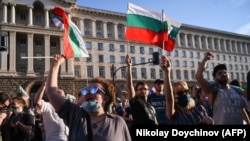 Протести в столиці Болгарії Софії, 11 липня 2020 року